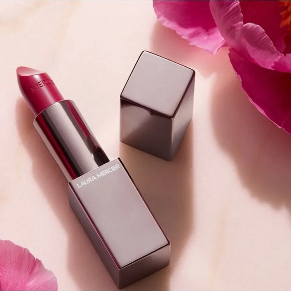 Laura Mercier Rouge Essential Silky Creme Lipstick Rose VIF (Bright Berry Pink)